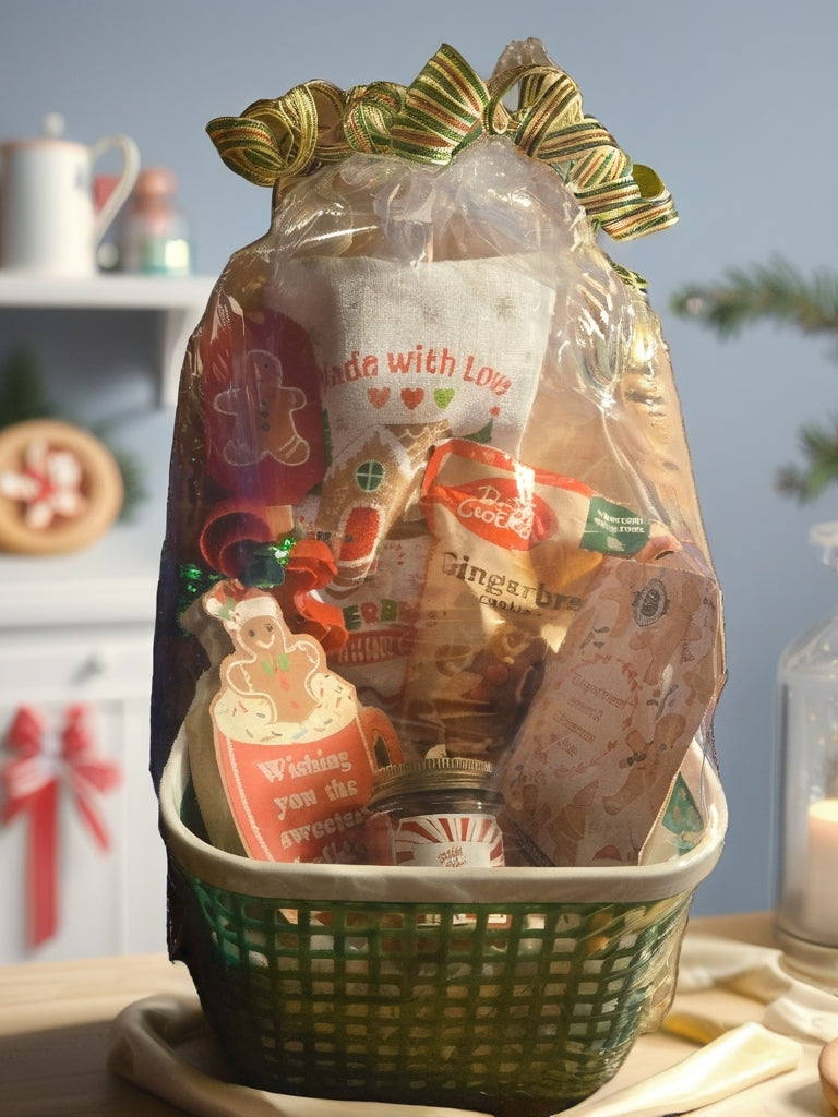 Gingerbread Cookie Basket