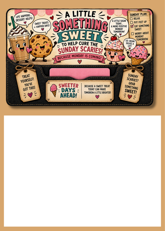 Gift Card Insert Sunday Scaries