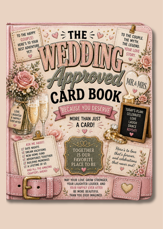Gift Book Cover Wedding
