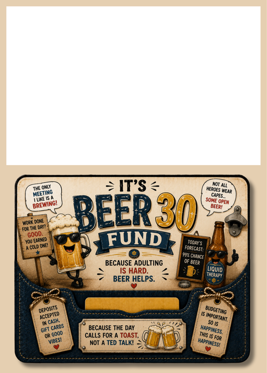 Gift Card Insert Beer 30