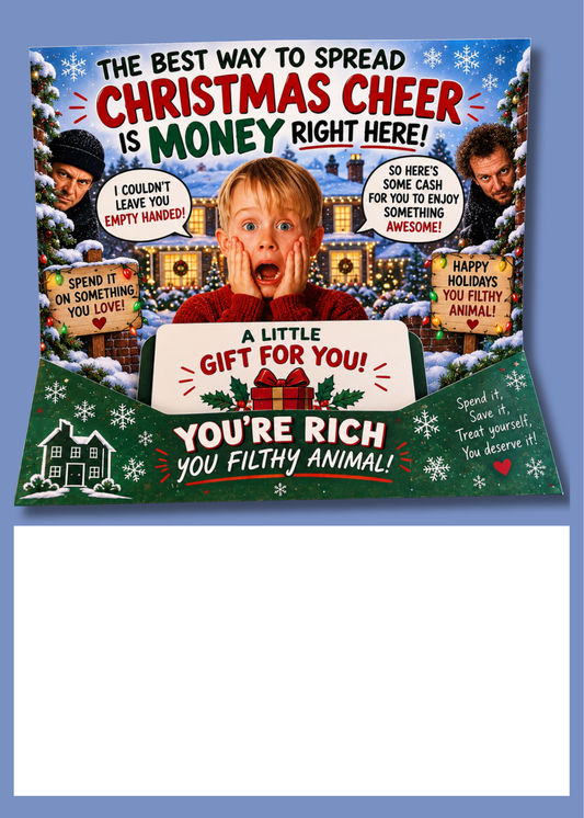 Gift Book Insert Filthy Rich