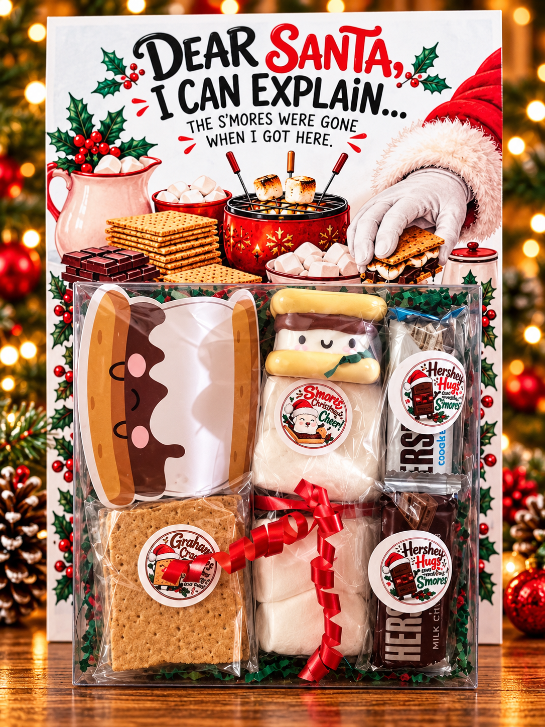 Large Christmas Card Smore
