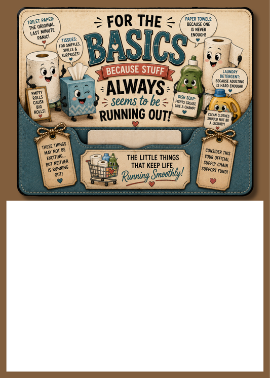 Gift Card Insert Basics Keep Running Out