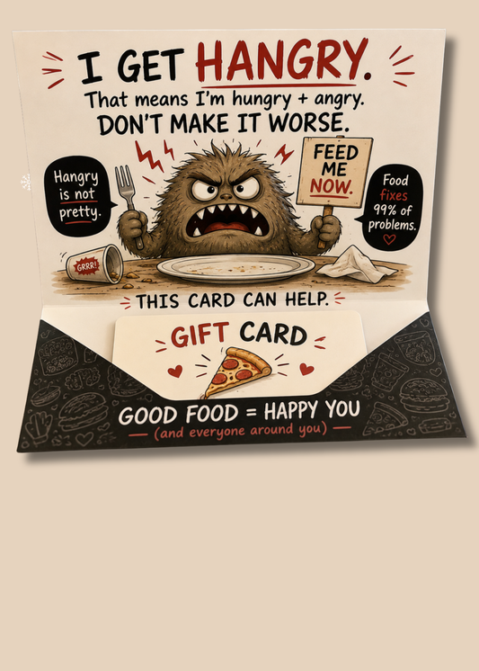 Gift Card Insert Hangry