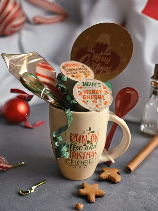 Christmas coffee and mug set