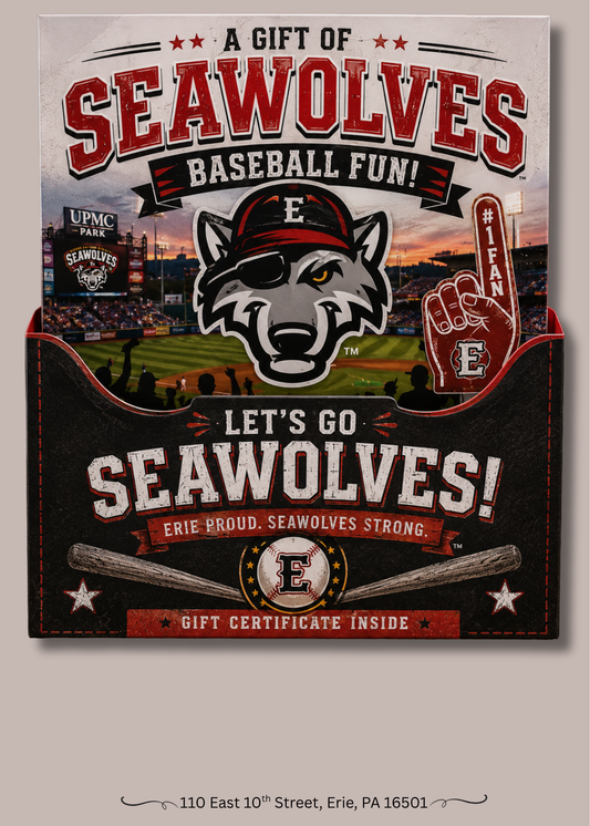 Gift Book Insert Erie Seawolves